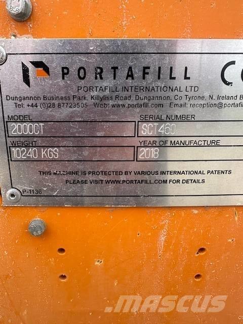 Portafill 2000CT Mobiele zeefinstallaties