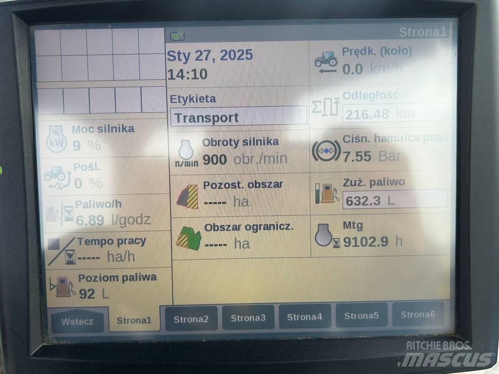 New Holland T 8.350 Tractoren