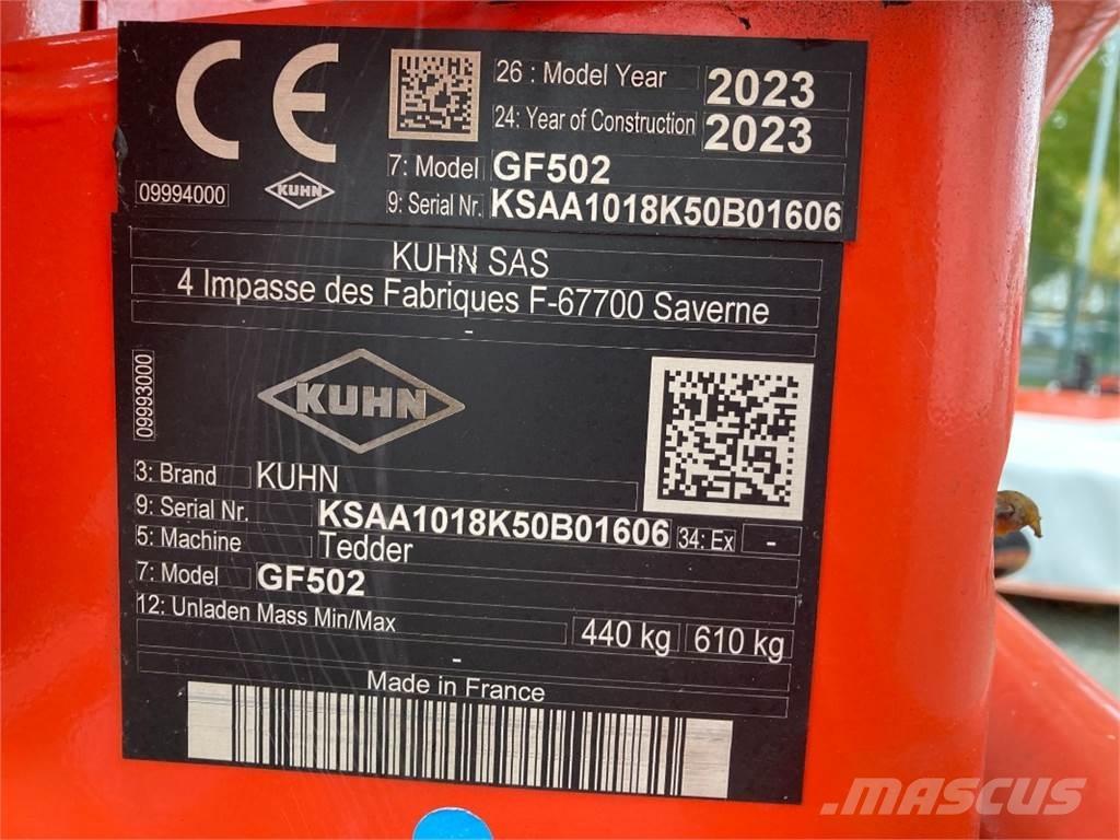 Kuhn GF 502 Schudders