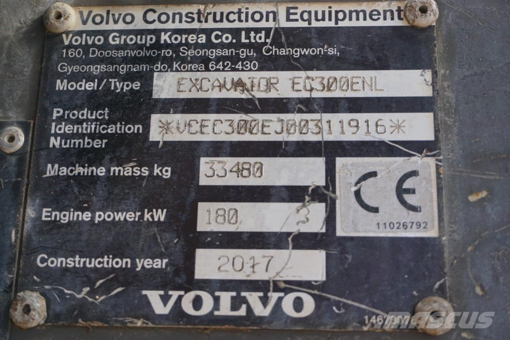 Volvo EC 300 E Rupsgraafmachines
