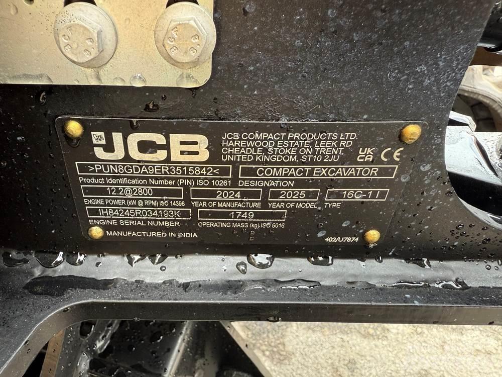 JCB 16C-1 Minigraafmachines < 7t