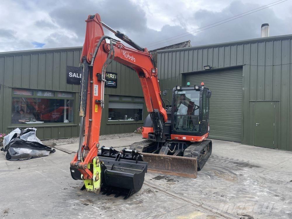 Kubota KX 080-4 Midigraafmachines 7t - 12t