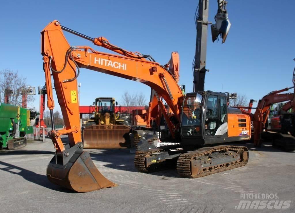 Hitachi zx210 Rupsgraafmachines
