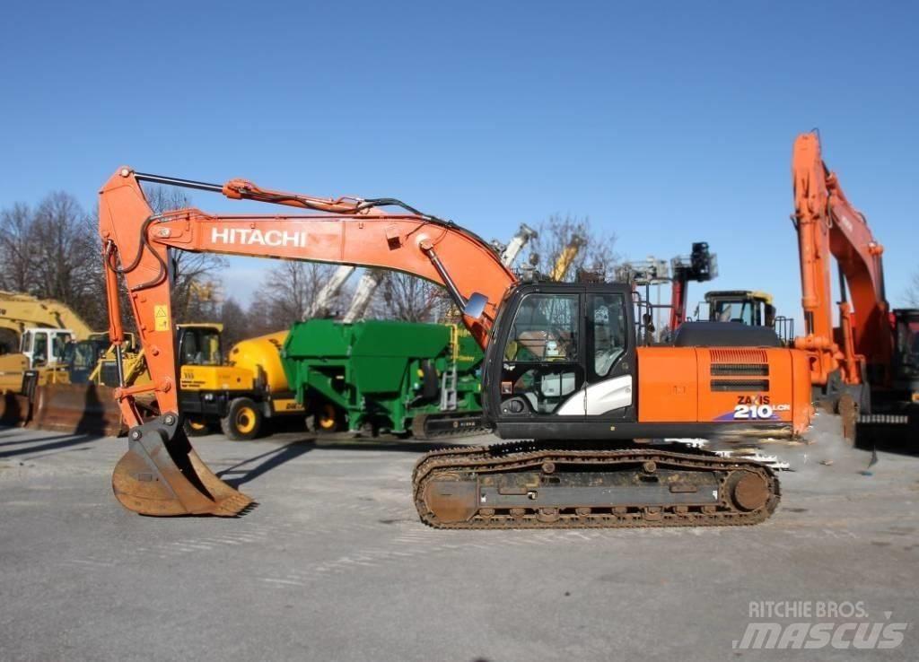 Hitachi zx210 Rupsgraafmachines