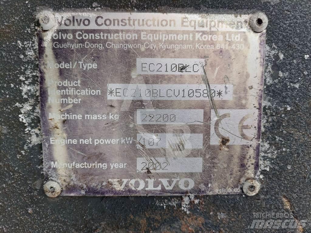 Volvo EC 210 B LC Midigraafmachines 7t - 12t
