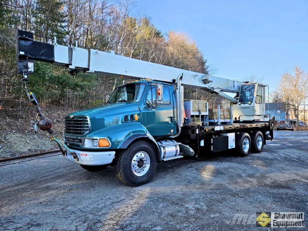 National 13105 Vlakke laadvloer met kraan