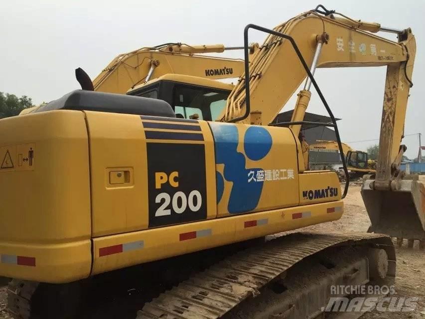 Komatsu PC 200-7 Rupsgraafmachines