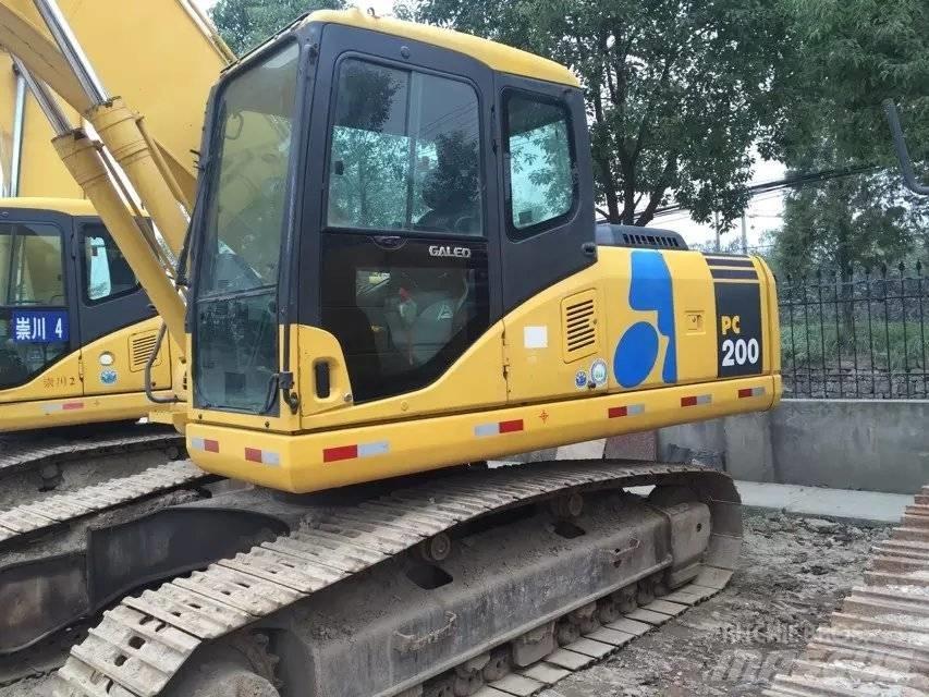 Komatsu PC 200-7 Rupsgraafmachines
