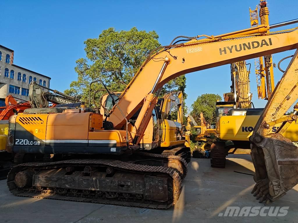 Hyundai r220lc-9s Rupsgraafmachines