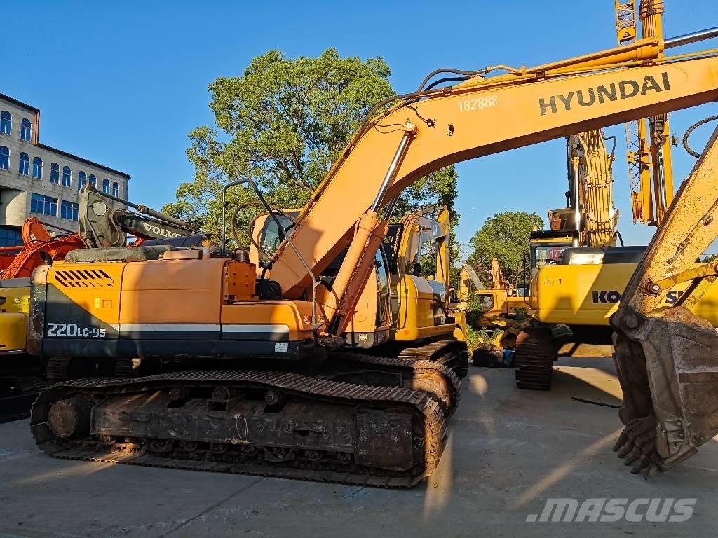 Hyundai r220lc-9s Rupsgraafmachines