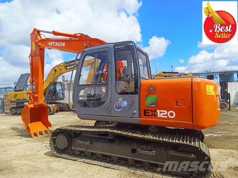 Hitachi EX 120 Rupsgraafmachines