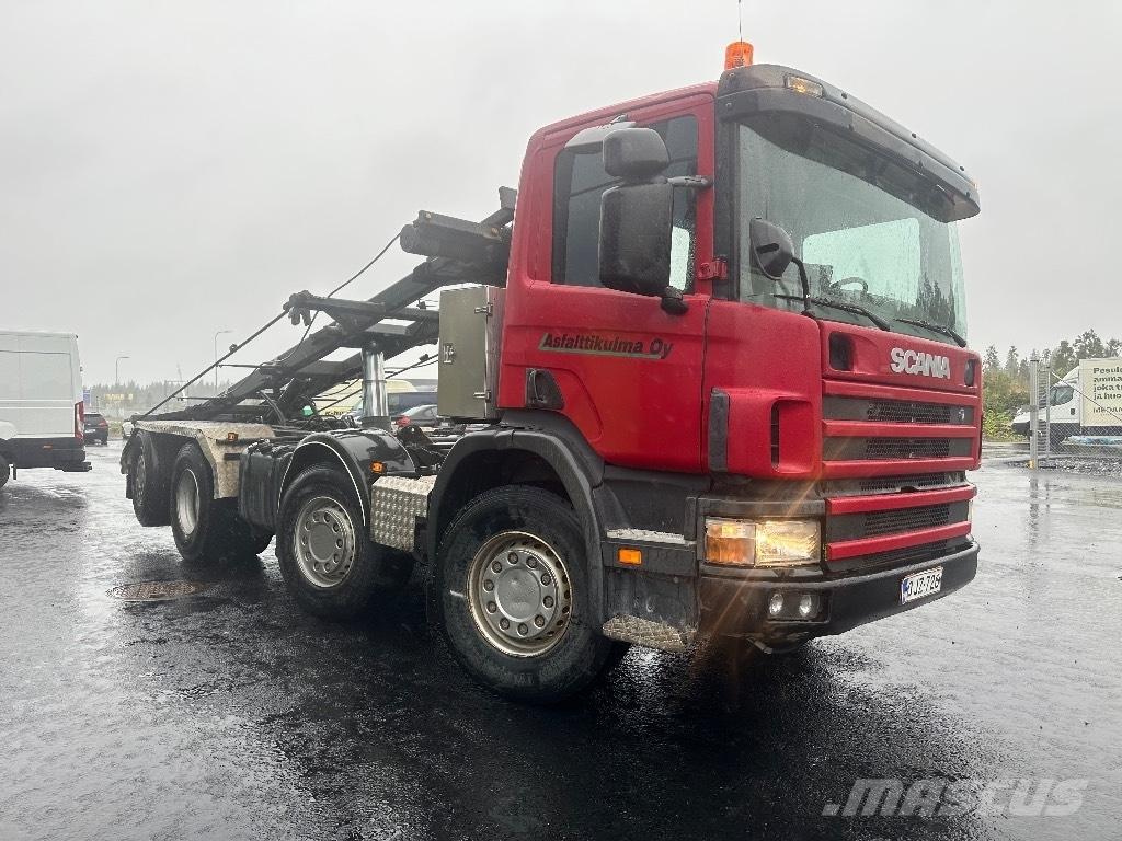Scania P114 8x2*6 Containertrucks met kabelsysteem
