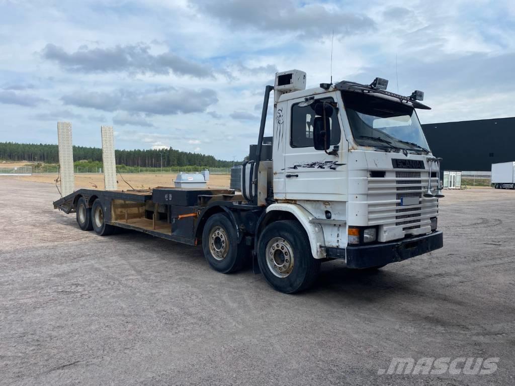 Scania R142H 8X2 Platte bakwagens