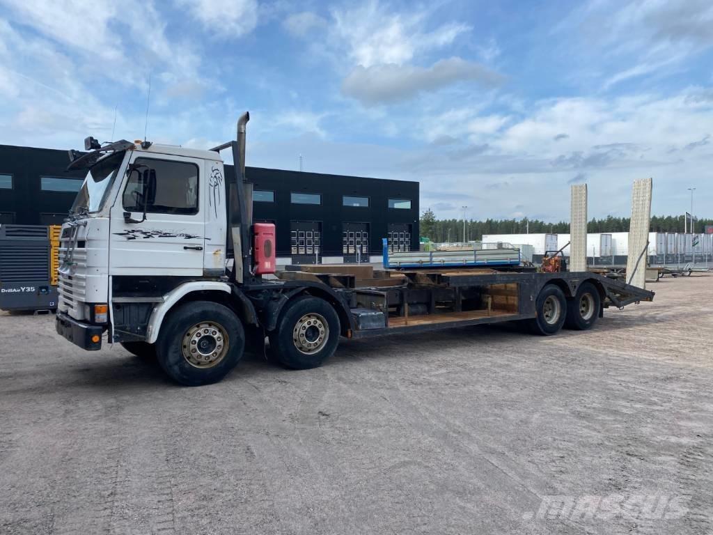 Scania R142H 8X2 Platte bakwagens