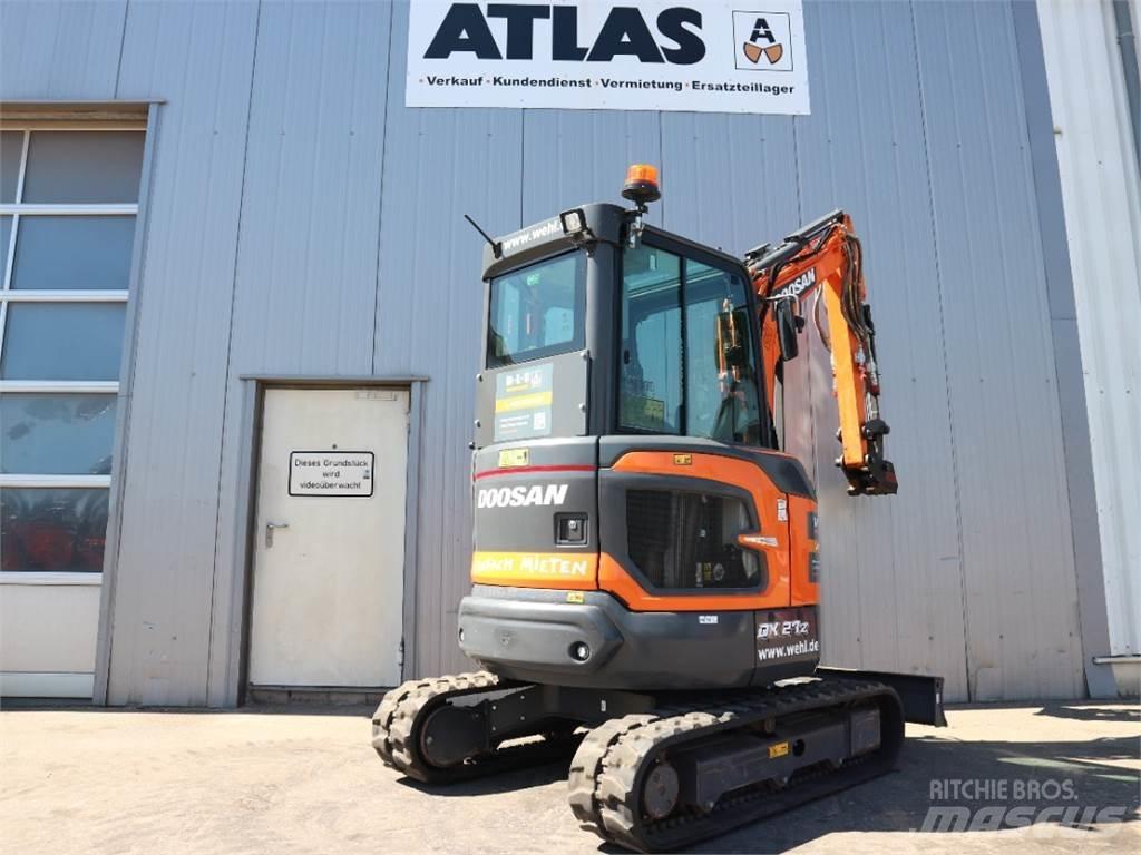 Doosan DX27Z-7 Minigraafmachines < 7t
