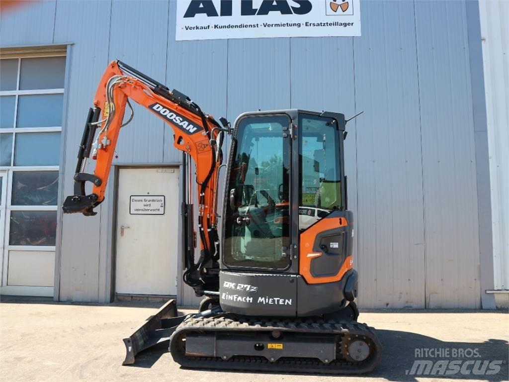 Doosan DX27Z-7 Minigraafmachines < 7t