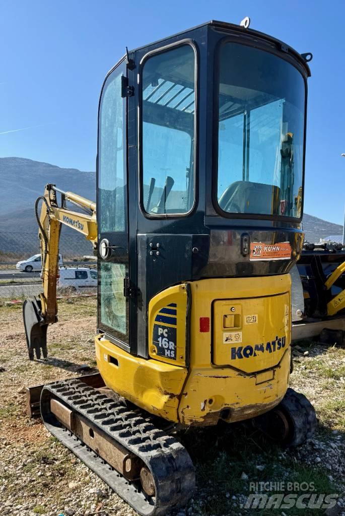 Komatsu PC 16 R-3HS Minigraafmachines < 7t