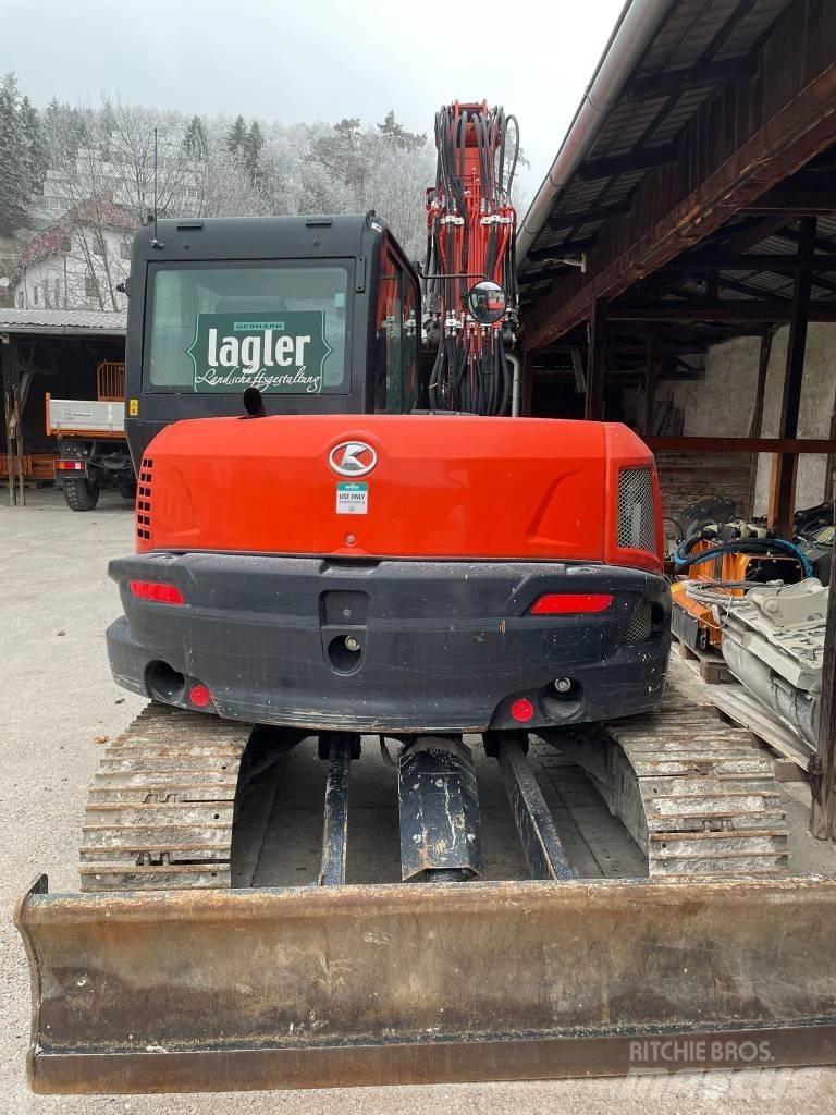 Kubota KX 080-4a2 Midigraafmachines 7t - 12t