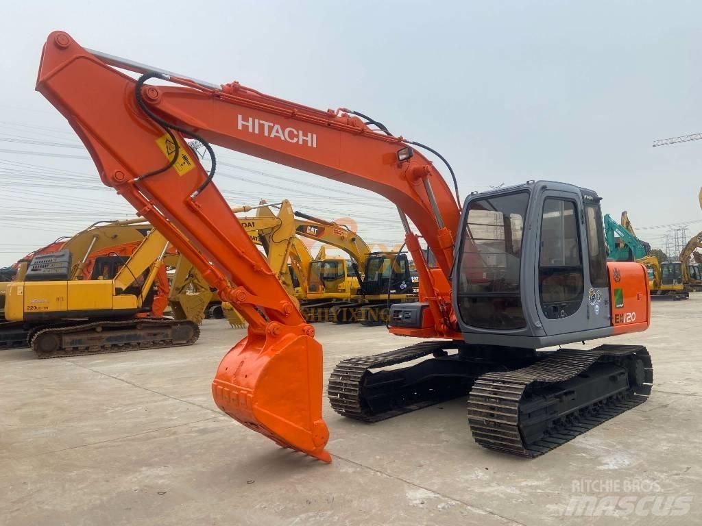 Hitachi EX 120 Rupsgraafmachines