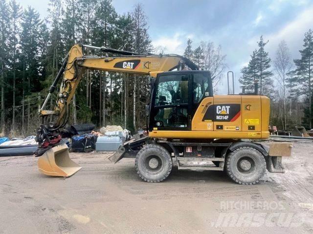 CAT M 314 F Wielgraafmachines