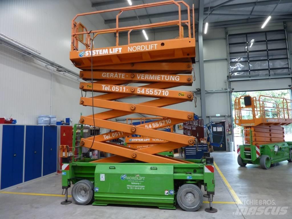 HAB S 175 12 E2WD Schaarhoogwerkers