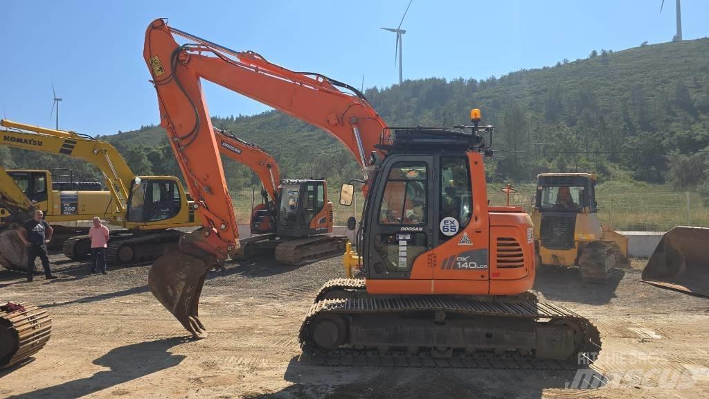 Doosan DX 140 LCR-3 Rupsgraafmachines