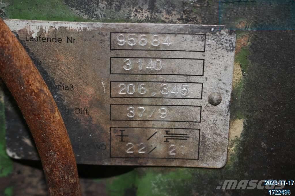 John Deere 3140 Transmissie