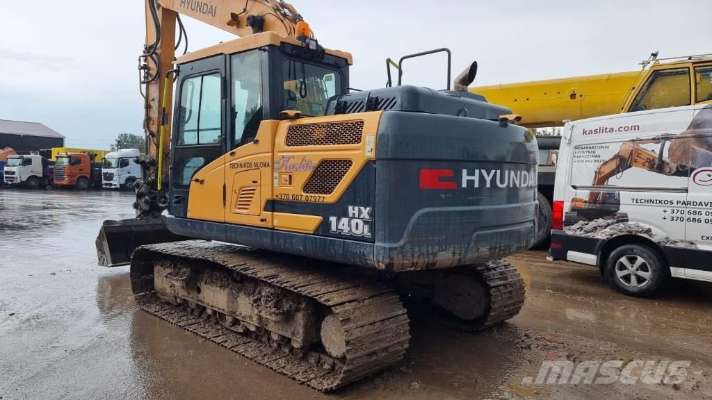 Hyundai HX 140 L Rupsgraafmachines