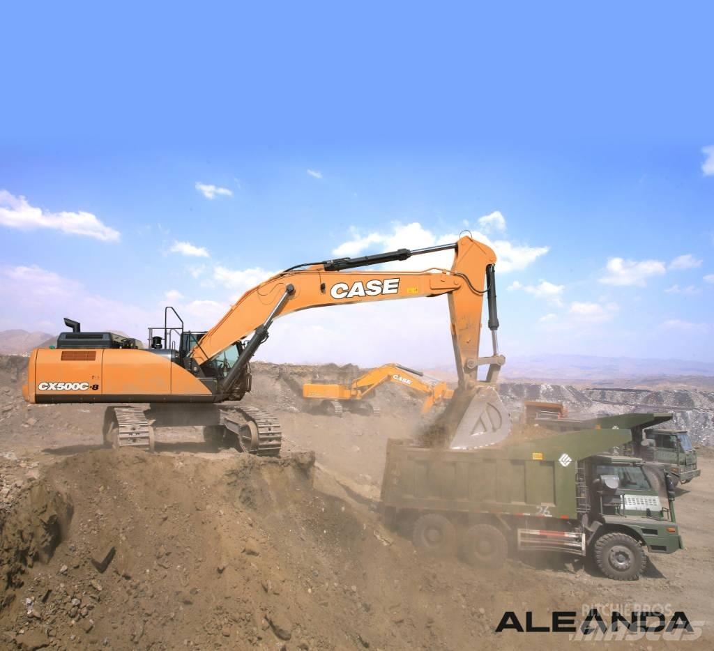 CASE CX 500 C Rupsgraafmachines