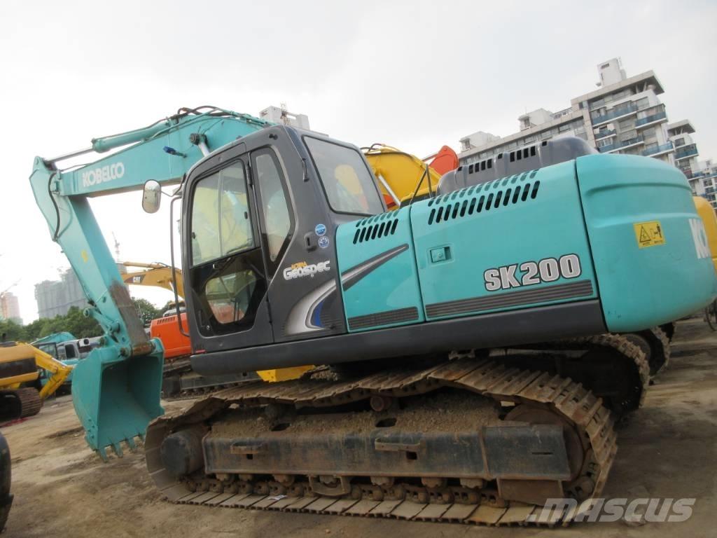 Kobelco SK 200-8 Rupsgraafmachines