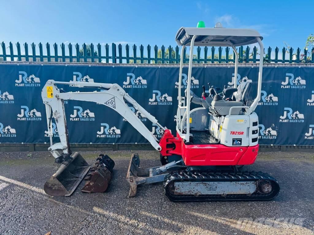 Takeuchi TB 215 R Minigraafmachines < 7t