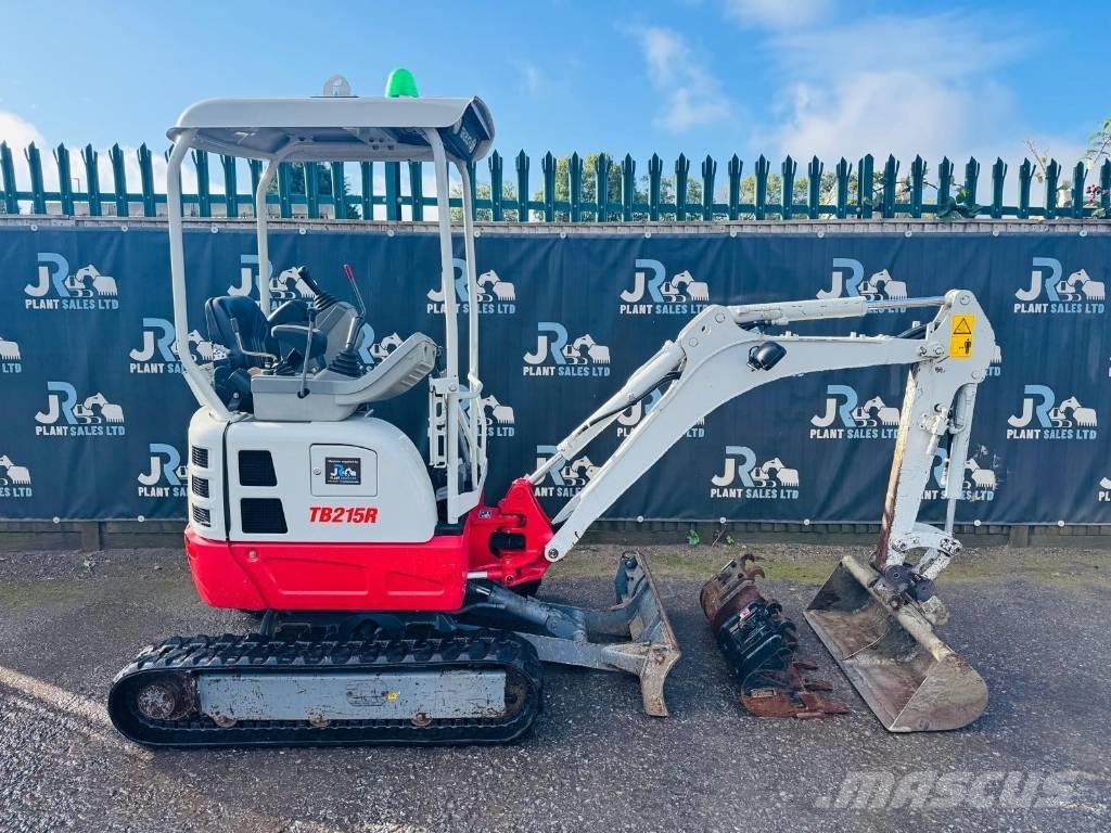 Takeuchi TB 215 R Minigraafmachines < 7t