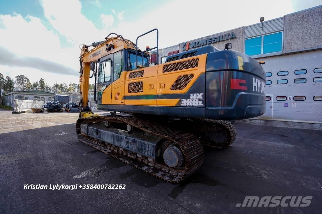 Hyundai HX 380 L Rupsgraafmachines