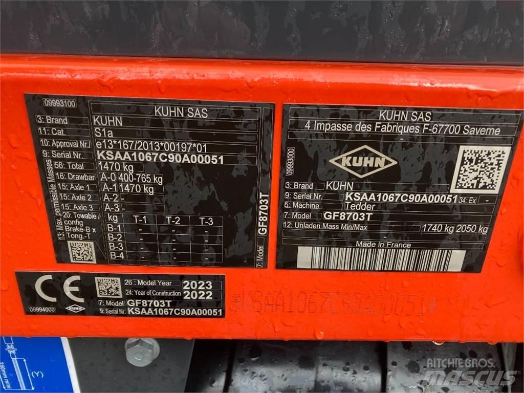 Kuhn GF 8703 T Schudders