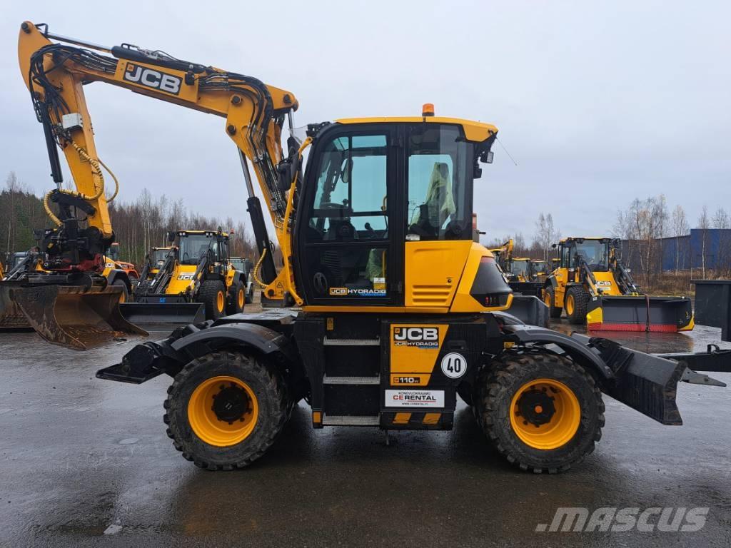 JCB Hydradig Wielgraafmachines
