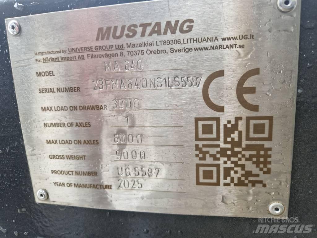 Mustang MA C-640 Overige aanhangers
