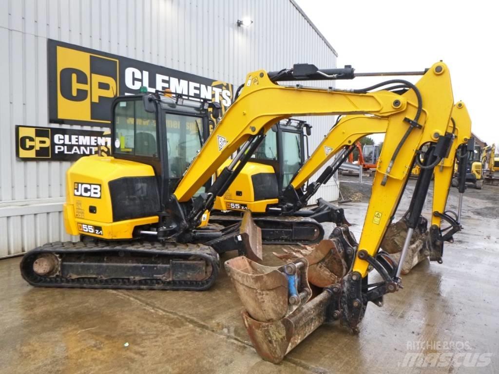 JCB 55 Z-1 Midigraafmachines 7t - 12t