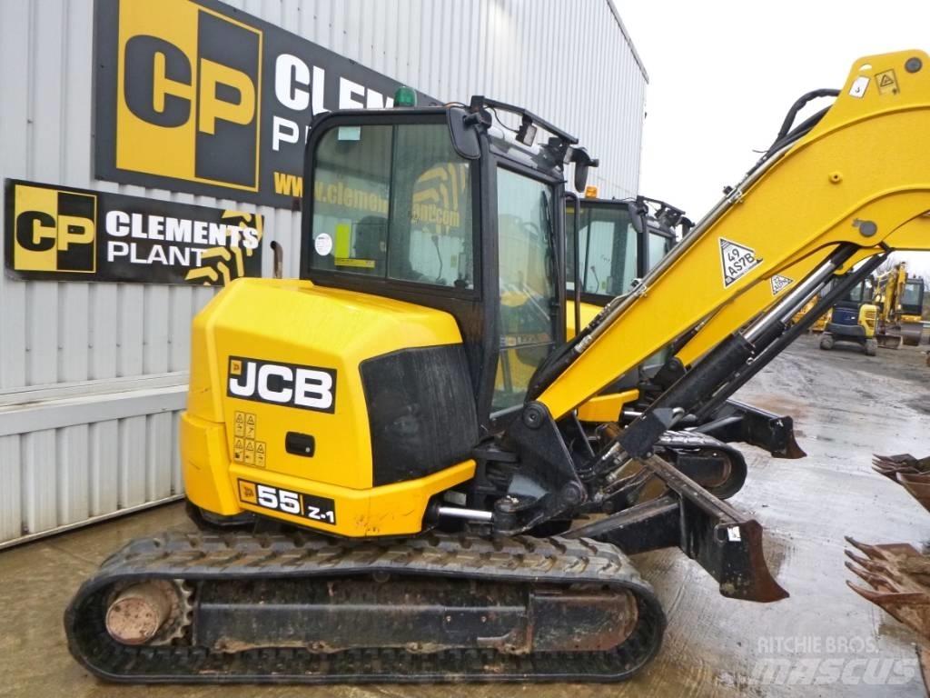 JCB 55 Z-1 Midigraafmachines 7t - 12t