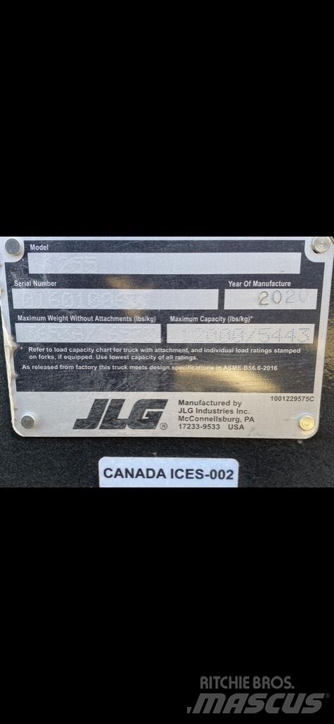 JLG 1255 Verreikers