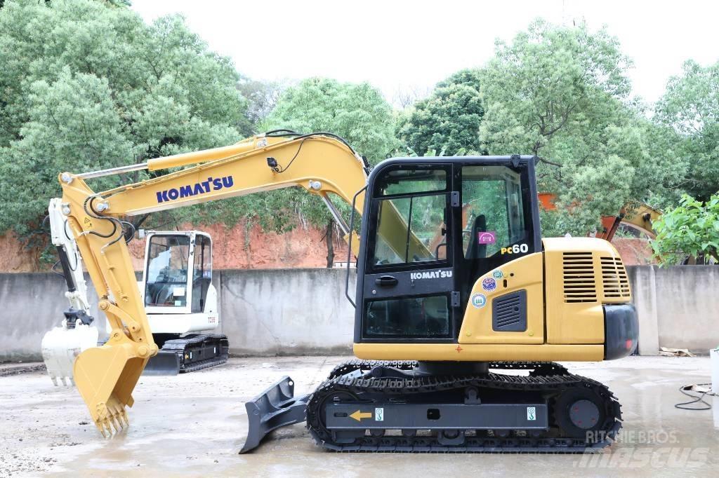 Komatsu PC 60-8 Rupsgraafmachines
