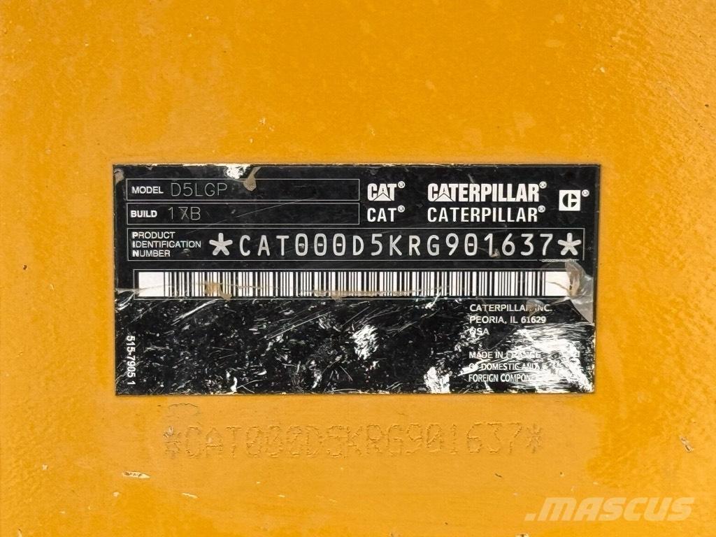 CAT D 5 LGP Rupsdozers