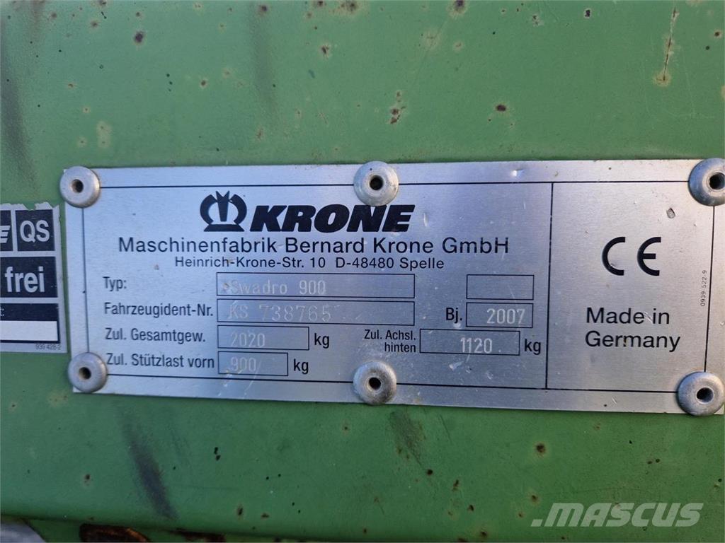 Krone Swadro 900 Zwadharken