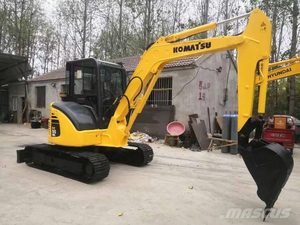 Komatsu PC 55 Rupsgraafmachines