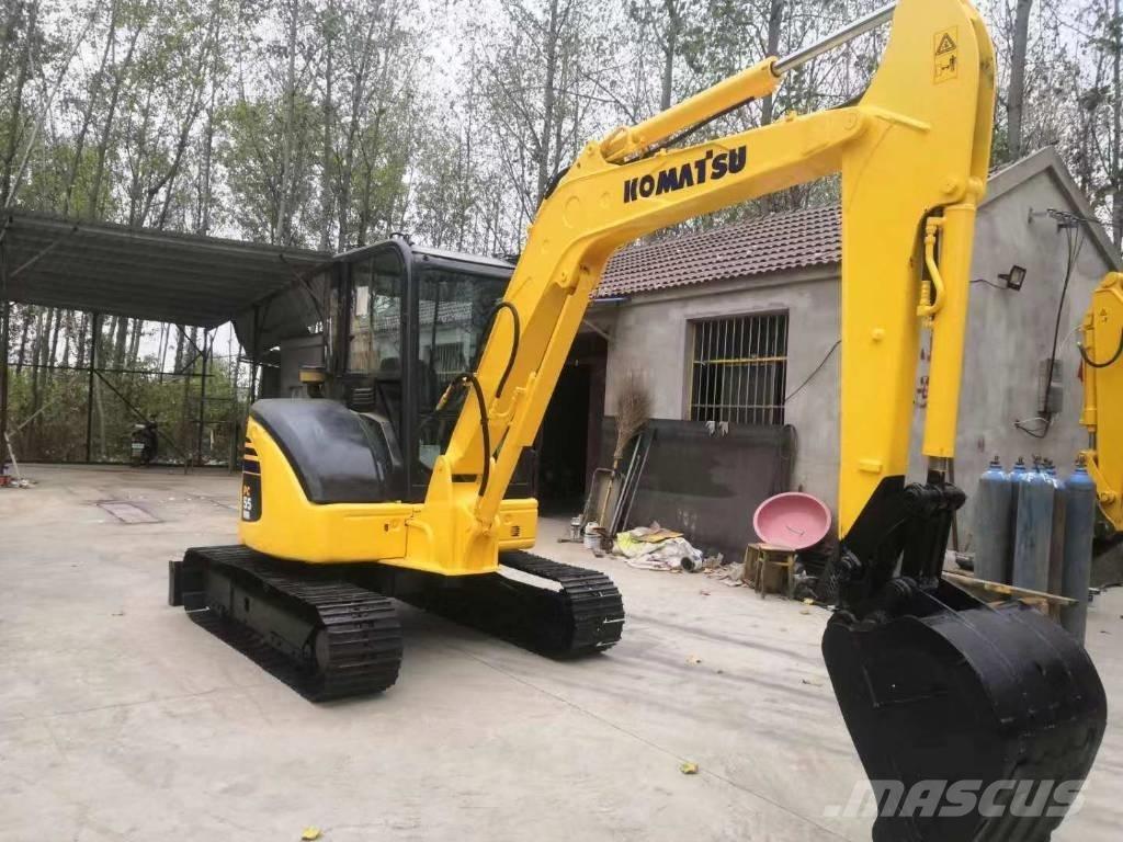 Komatsu PC 55 Rupsgraafmachines
