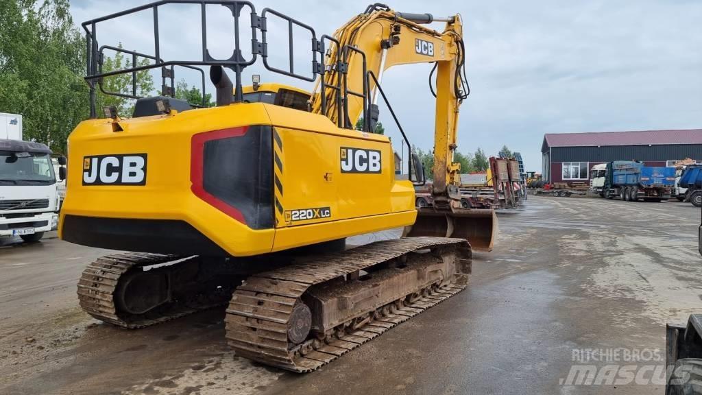 JCB 220 XL Rupsgraafmachines