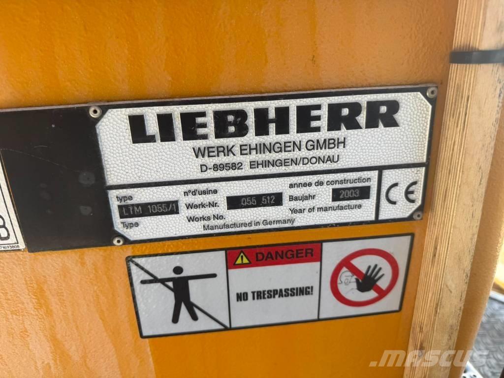 Liebherr LTM 1055-1 Kranen voor alle terreinen