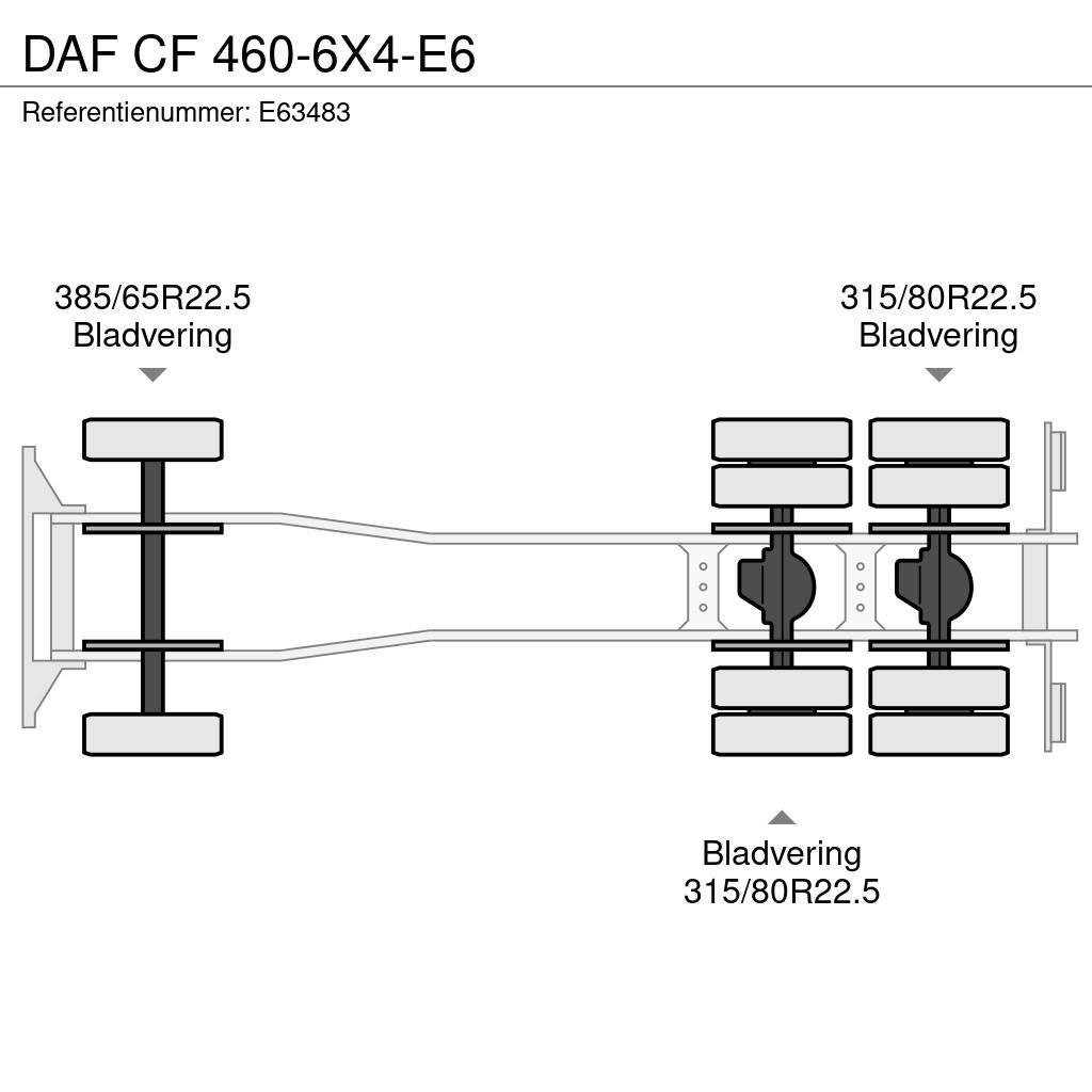DAF CF 460-6X4-E6 Vrachtwagen met containersysteem