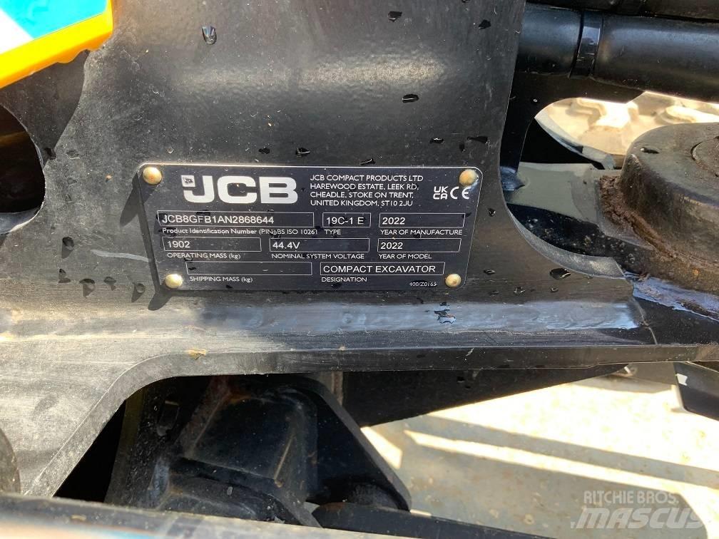 JCB 19c-1 E Minigraafmachines < 7t