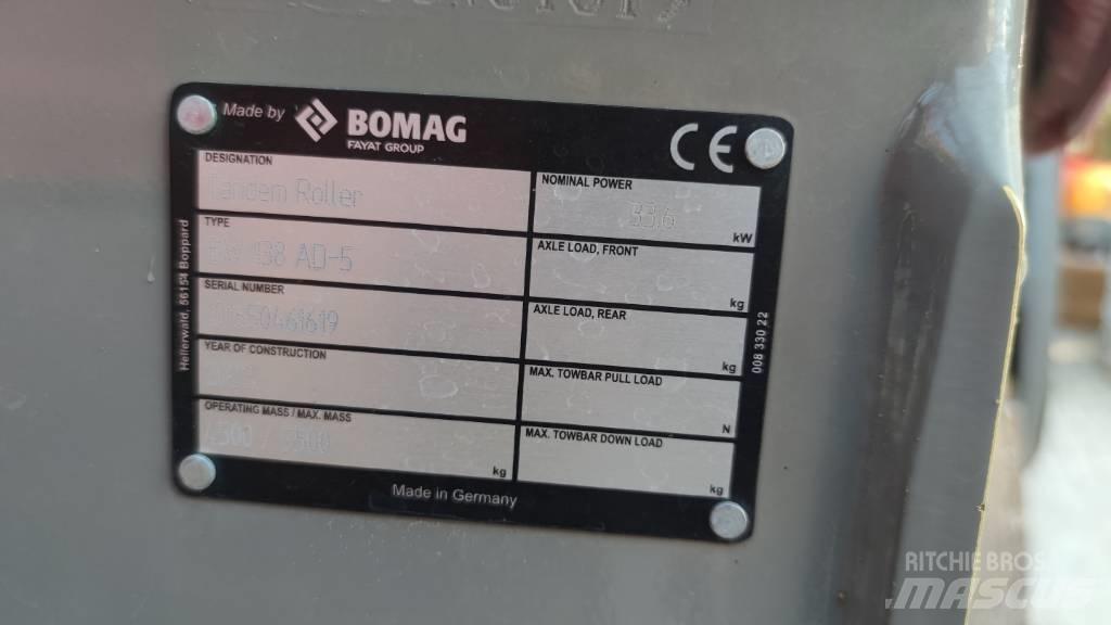 Bomag BW 138 AD Overige walsen