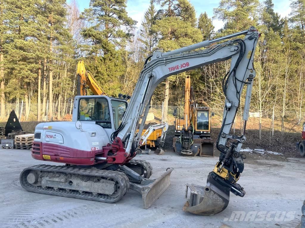 Takeuchi TB 290 Midigraafmachines 7t - 12t
